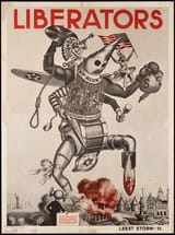Liberators-Kultur-Terror-Anti-Americanism-1944-Nazi-Propaganda-Poster