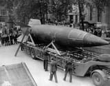 1945. V-2 rocket in London