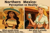 Percepción vs Realidad de Norte México