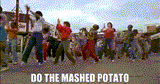 do the mashed potato