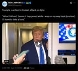 Trump&#039;s reaction to today’s attack on Kyiv 17-06-2025 &#039;What, When, Seems it happened while I was on my way back (unclear). I’ll have to take a look&#039; HD