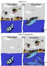 rich vs poor