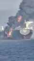 A video is circulating online allegedly showing the sanctioned Russian tanker Adalynn on fire in the Gulf of Oman. 17-06-2025 transporting oil to India HD_thumb.jpg
