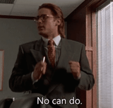 no can do