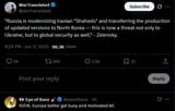 Russia is modernizing Iranian &#039;Shaheds&#039; and transferring the production of updated versions to North Korea, this is now a threat not only to Ukraine 17-06-2025 Zelensky
