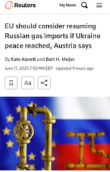 EU should resume Russian gas imports