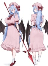 __remilia_scarlet_touhou_drawn_by_258n__b2f096b5d11eadb24c0551ef715419c1