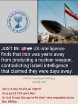 mossad jews lie