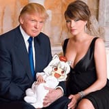 awoo trump melania with cub