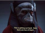 TWO Sith Lords
