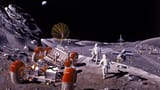 nasa 1986 moon colony concept