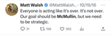 Matt Walsh vote for McMuffin