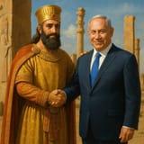 Cyrus and Bibi