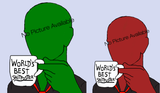 red &amp; green