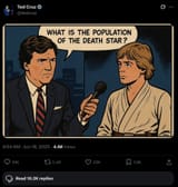 A sitting US Senator actually posted this