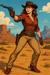 20250527_1217_Cowgirl Vigilante in Action_simple_compose_01jw9jrv9mfvrag110vy18v1sv