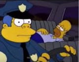 Tap Sign Car Driver Wiggum