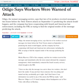 ISRAEL WAS WARNED OF ATTACK