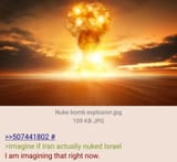 Imagine israel nuked