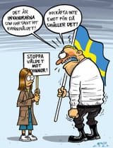 käfta inte emot