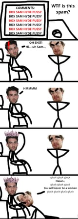hasan boxes sam hyde