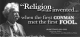 invention of religion Twain