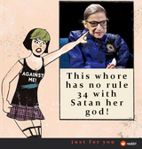 RBG no rule 34 kike gods edition