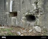 damage-caused-by-a-shaped-charge-at-fort-eben-emael-belgium-B8F4JF-3922577614