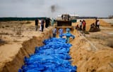 Palestinian mass grave