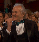 Bill Murray standing ovation