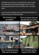 what if black people