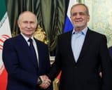 putin with president of iran