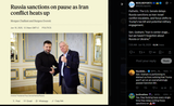 Pathetic. The U.S. Senate delays Russia sanctions as Iran-Israel conflict escalates, and focus shifts to Trump’s tax bill and potential military engagement 19-06-2025