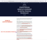 Trump EO crypto FRIENDLY and no CBDC