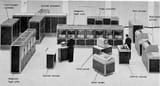 Card input mainframe computer