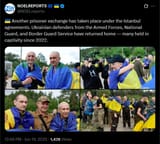 Another prisoner exchange has taken place under the Istanbul agreements. Ukrainian defenders from the Armed Forces, National Guard, 19-06-2025