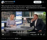 Why should I be shy&#039; I have the honor of representing the head of Russia&#039;s diplomacy, this great country&#039; 19-06-2025 Maria Zakharova, US J Rick Sanchez, RT HD