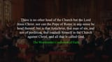 westminster confession