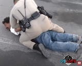 Shoplifting Suspect Resists 