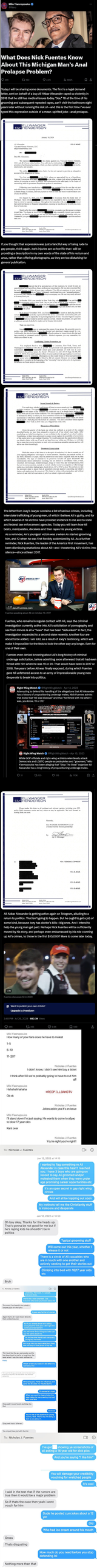 nick fuentes knew about ali alexander