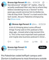 BAP being a zionist is based