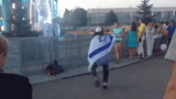 dance for handouts