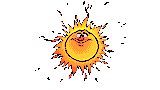 burning sun