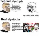 fiction vs globohomo reddit corporate consumerism society of the spectale soyjak chad