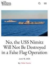 nimitz false flag