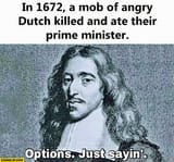 in 1967 a mob of angry dutch killed and ate their prime minister option