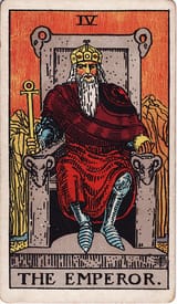 RWS_Tarot_04_Emperor