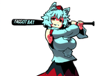 AI awoo about to beat a faggot