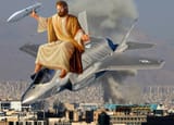 jesus riding f-35