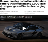 huawei solid state batteries